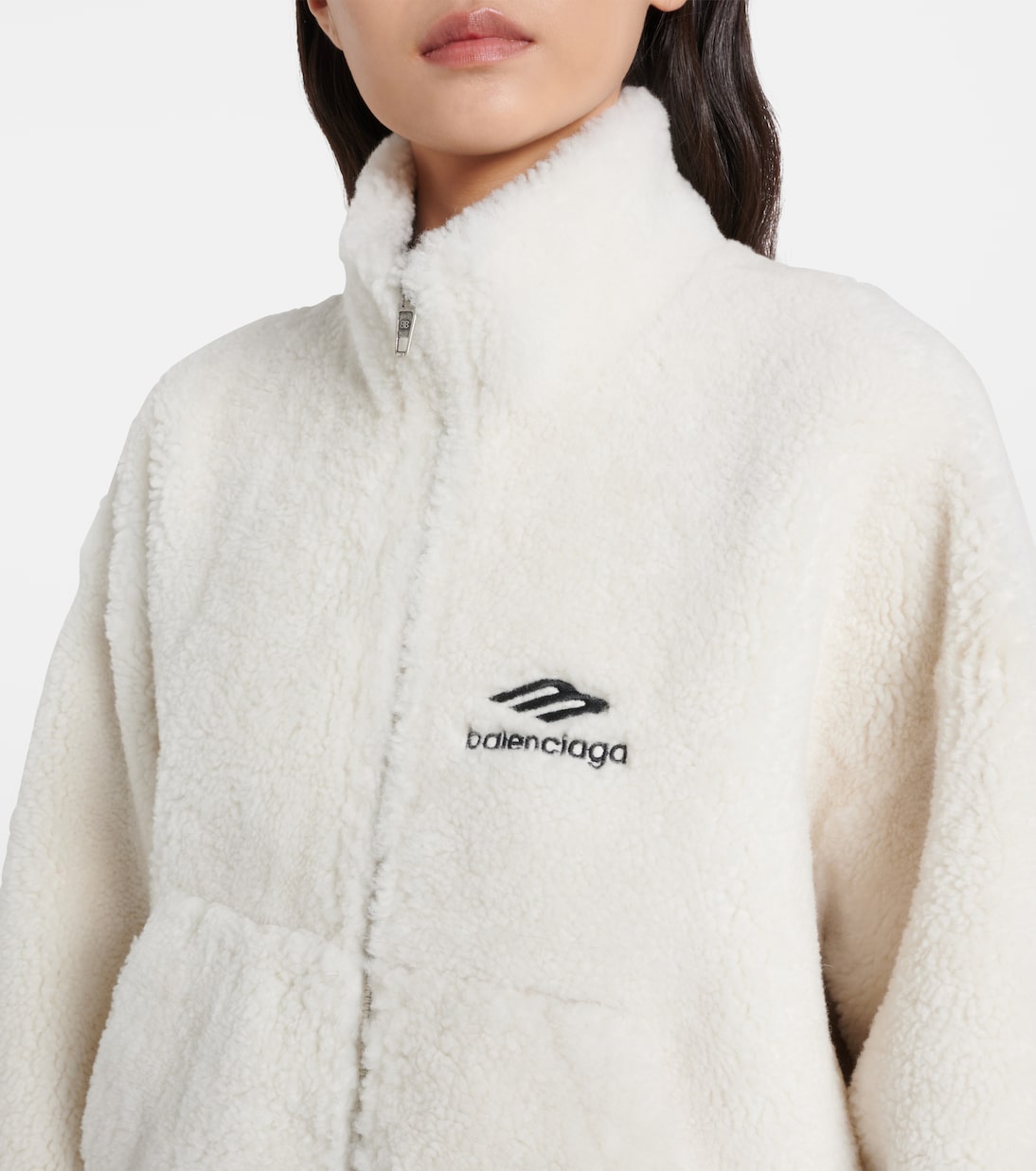 Lederjacke aus Shearling | Balenciaga