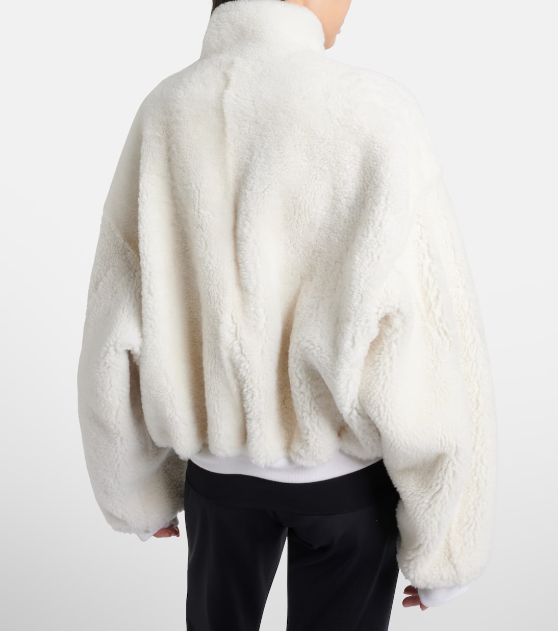 Lederjacke aus Shearling | Balenciaga