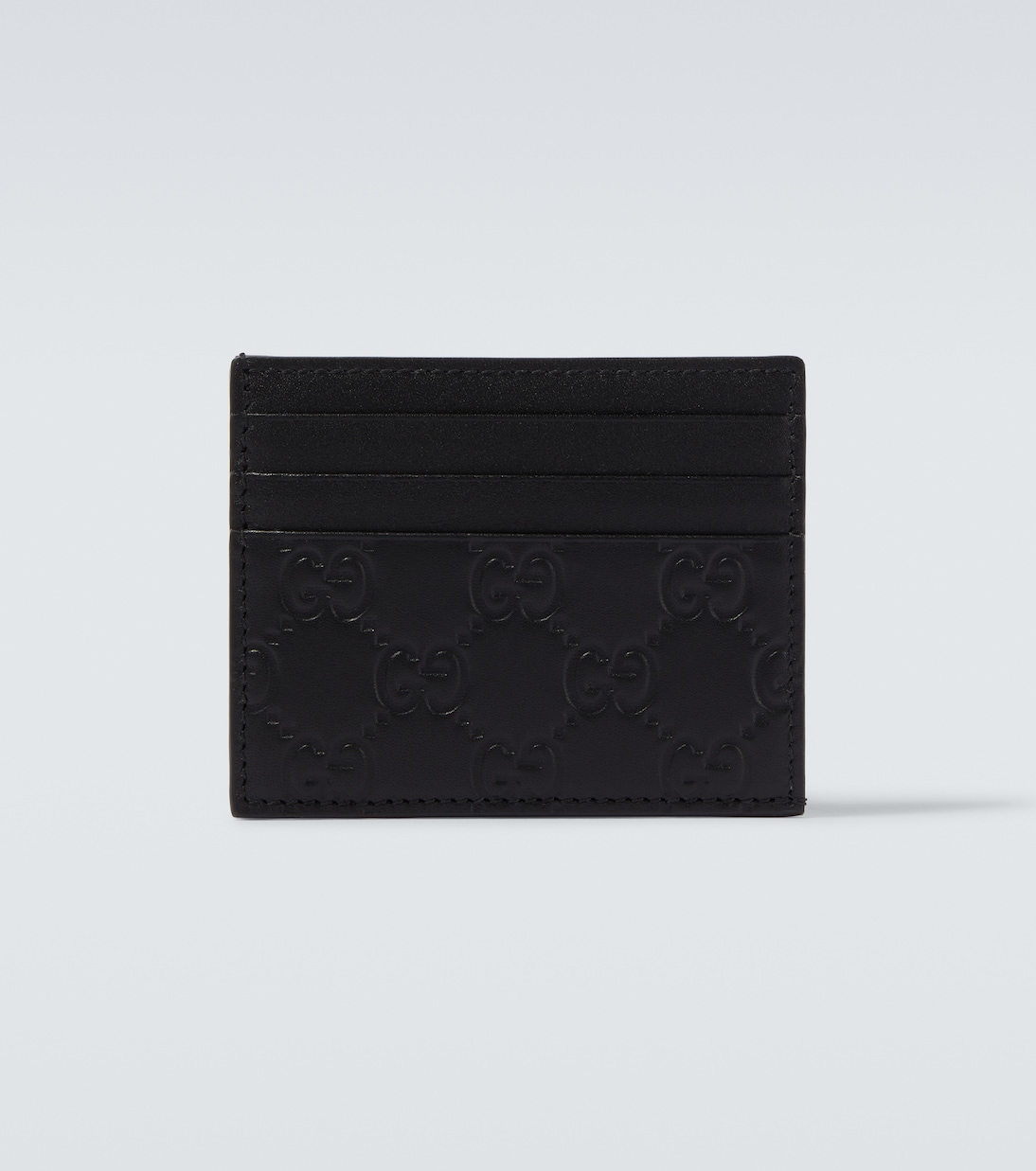 GG Emblem leather card holder | Gucci