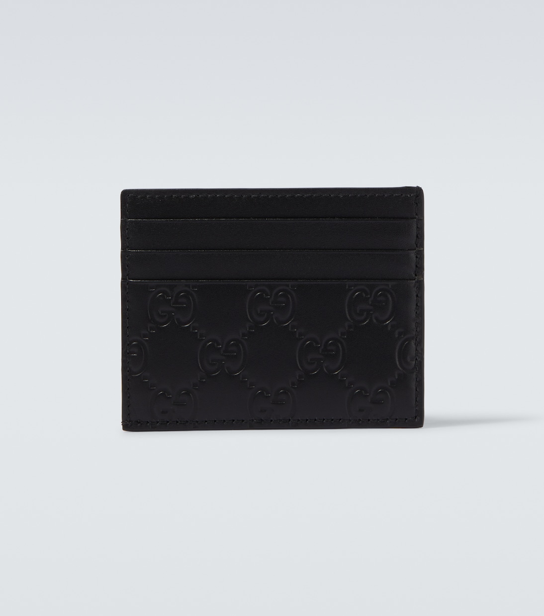 GG Emblem leather card holder | Gucci