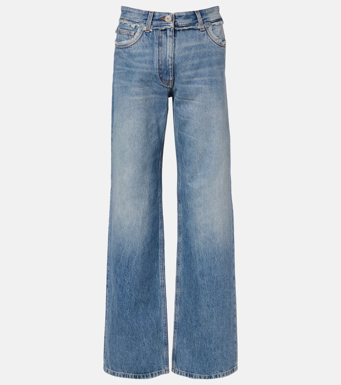 미드라이즈 와이드 진 | Versace