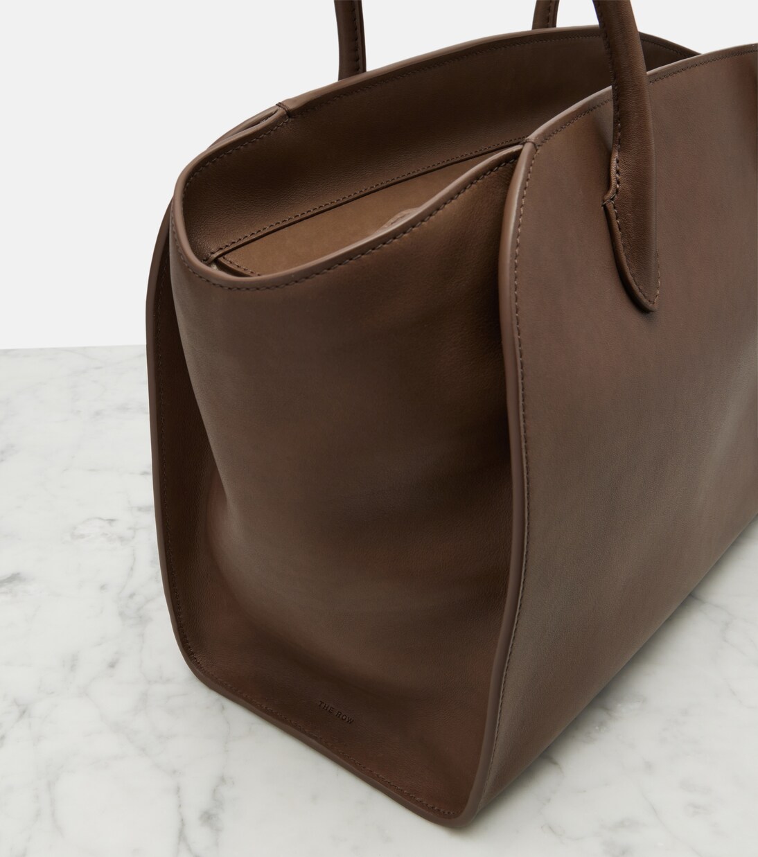 Marlo 14 leather tote bag | The Row