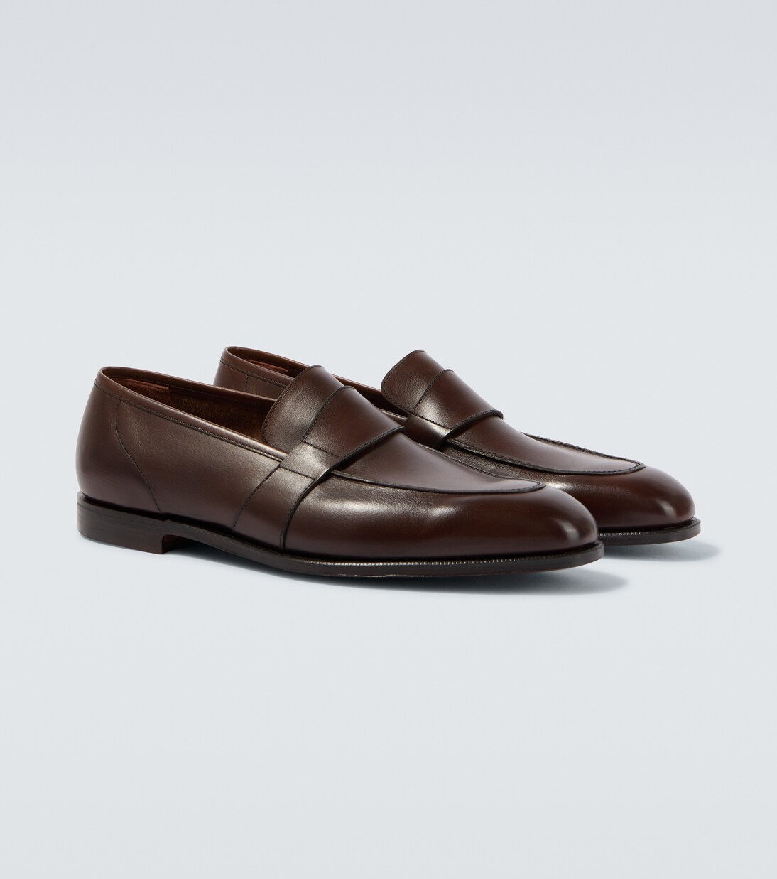 Owen leather loafers | George Cleverley