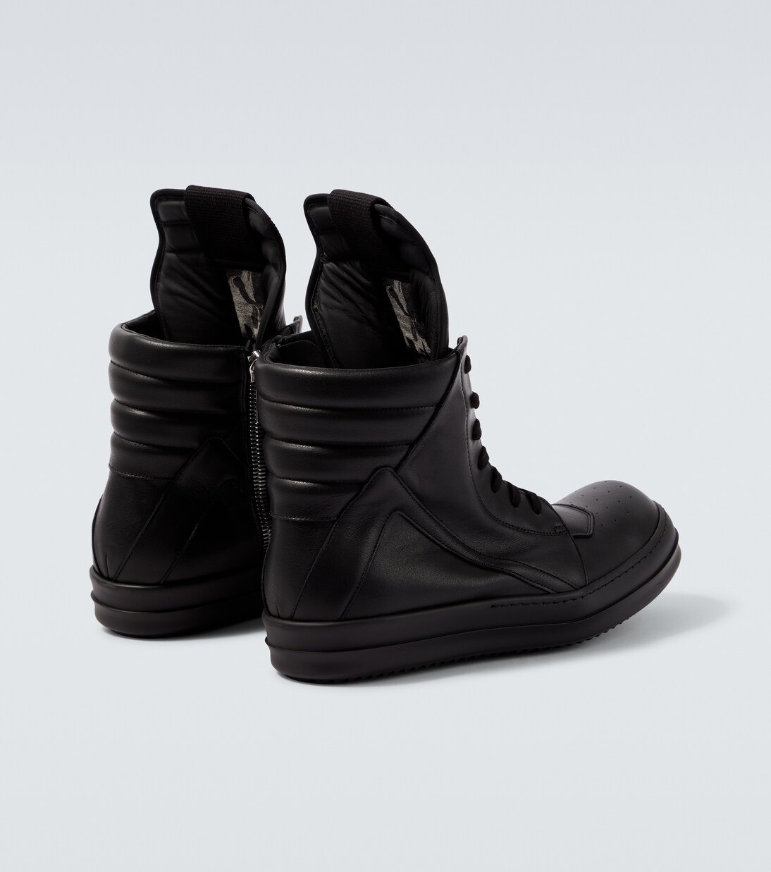 Geobasket leather high-top sneakers | Rick Owens