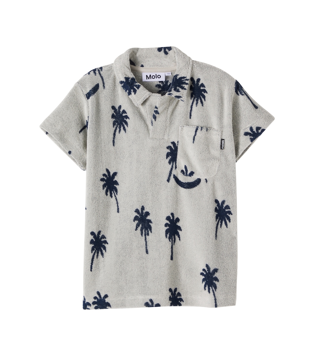 Randel cotton-blend terry polo shirt | Molo