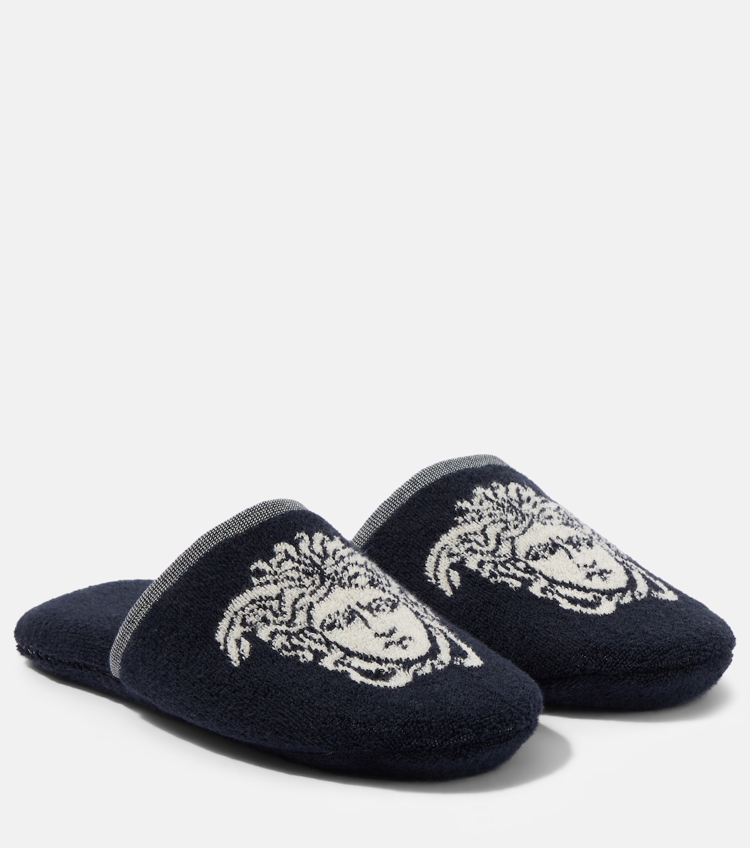Slippers Medusa in spugna di cotone | Versace Home