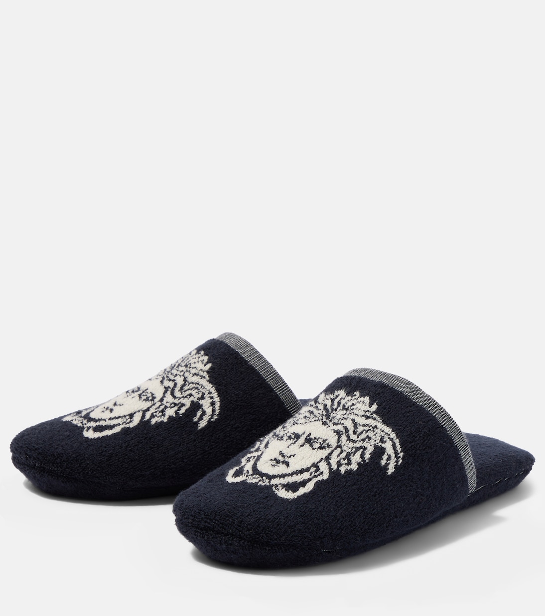 Slippers Medusa in spugna di cotone | Versace Home