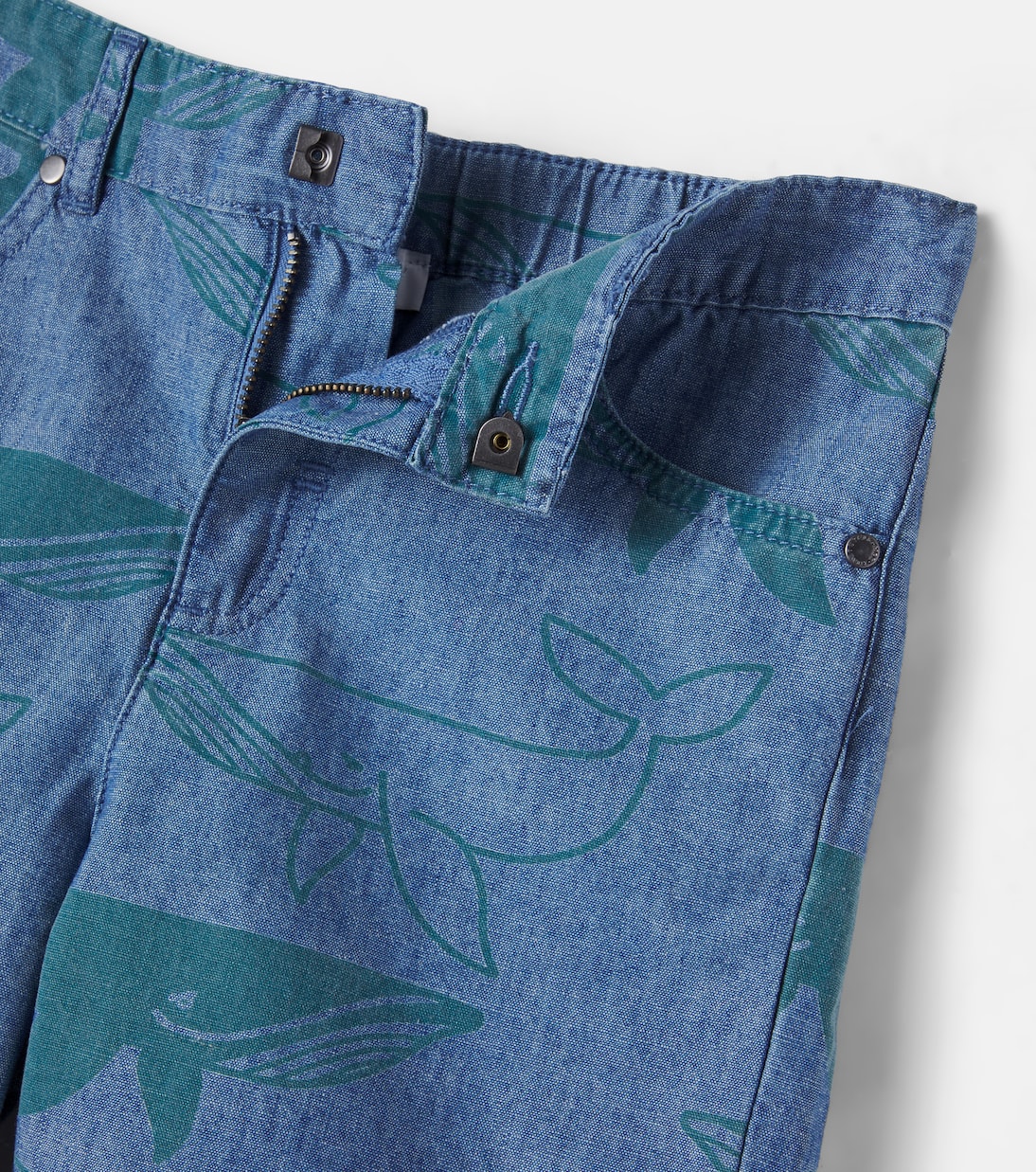 Printed denim shorts | Stella McCartney Kids