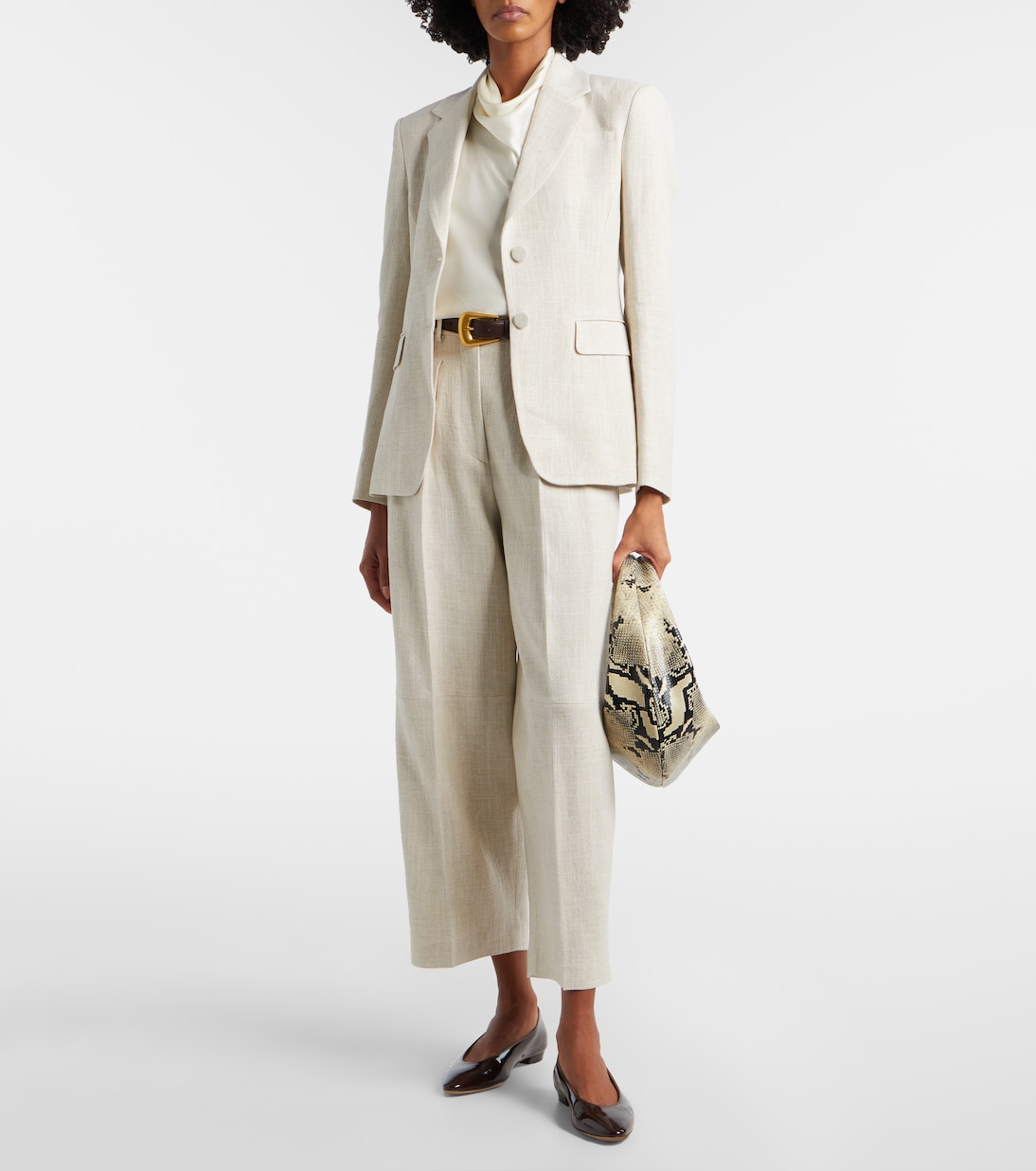 Blazer Fenice aus einem Leinengemisch | Altuzarra