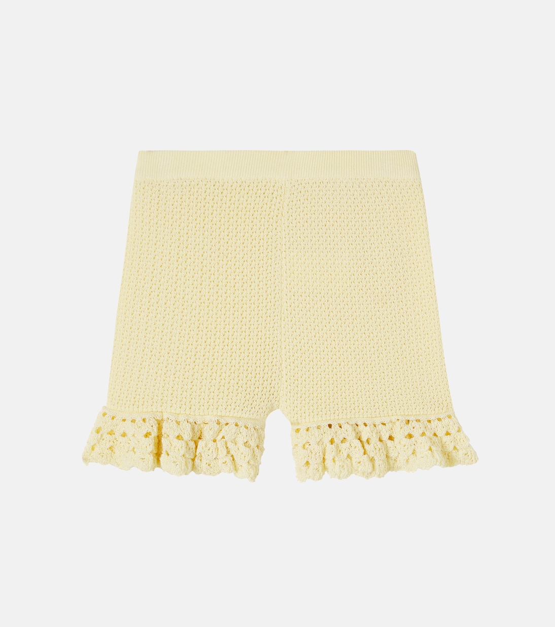 Shorts in maglia con cristalli | Self-Portrait Kids