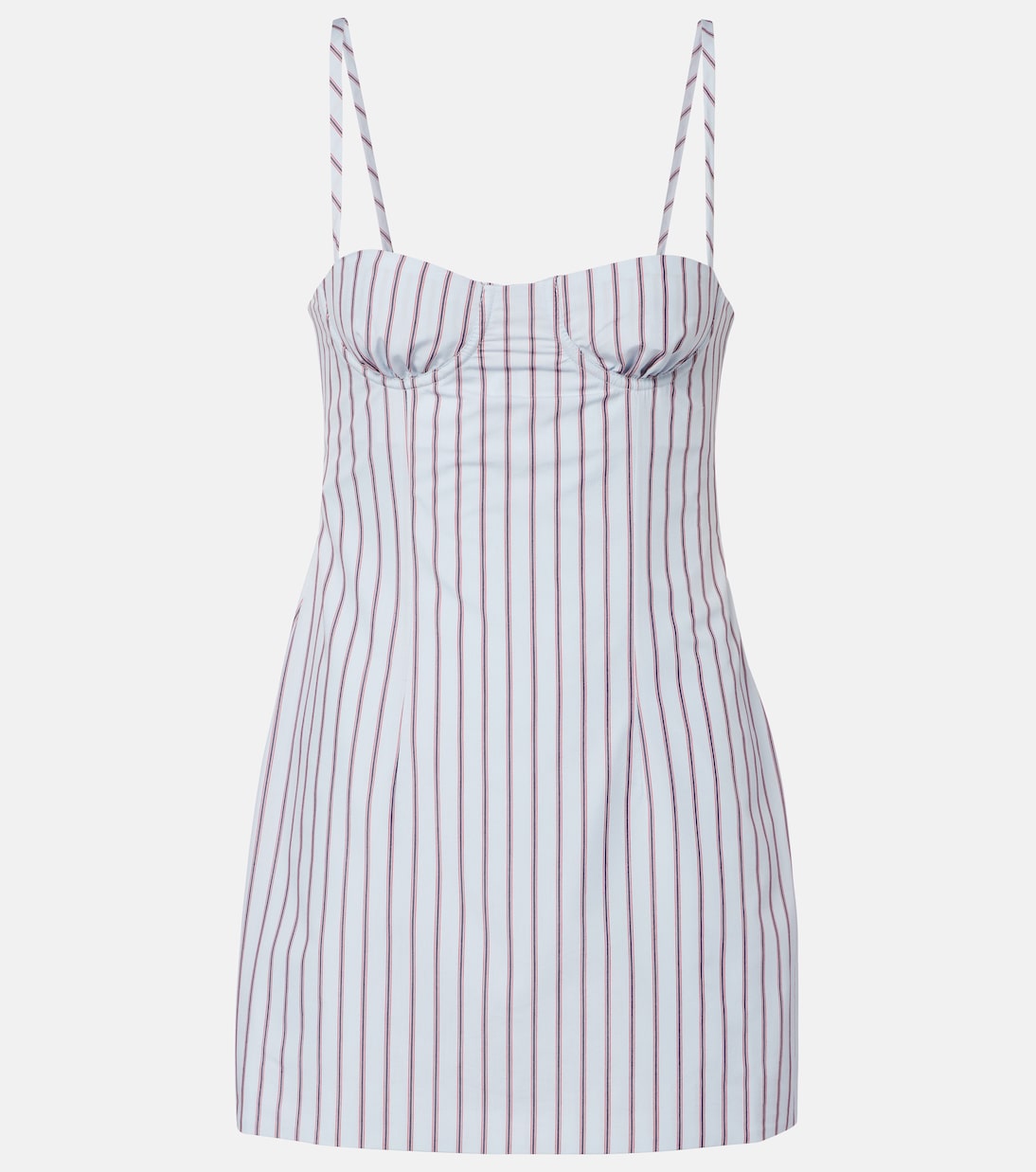 Pinstripe cotton-blend minidress | SIR