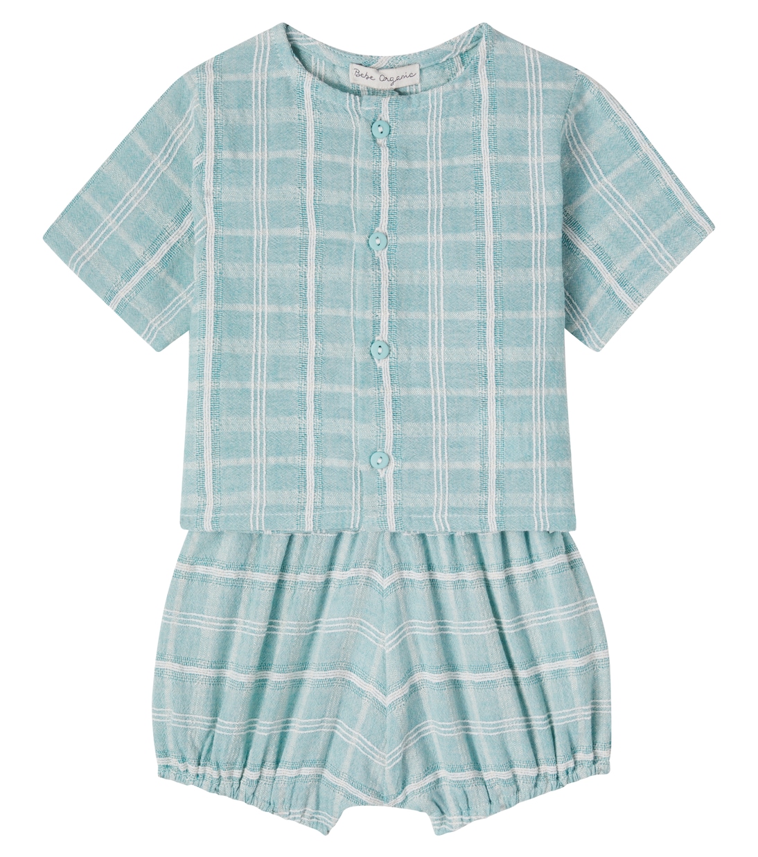 Baby Mathias shirt and shorts set | Bebe Organic
