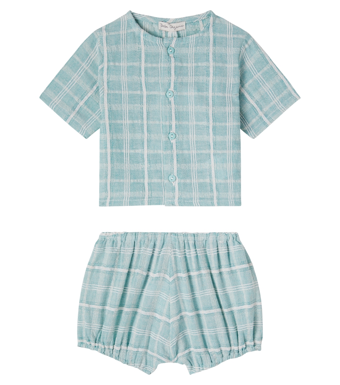 Baby Mathias shirt and shorts set | Bebe Organic