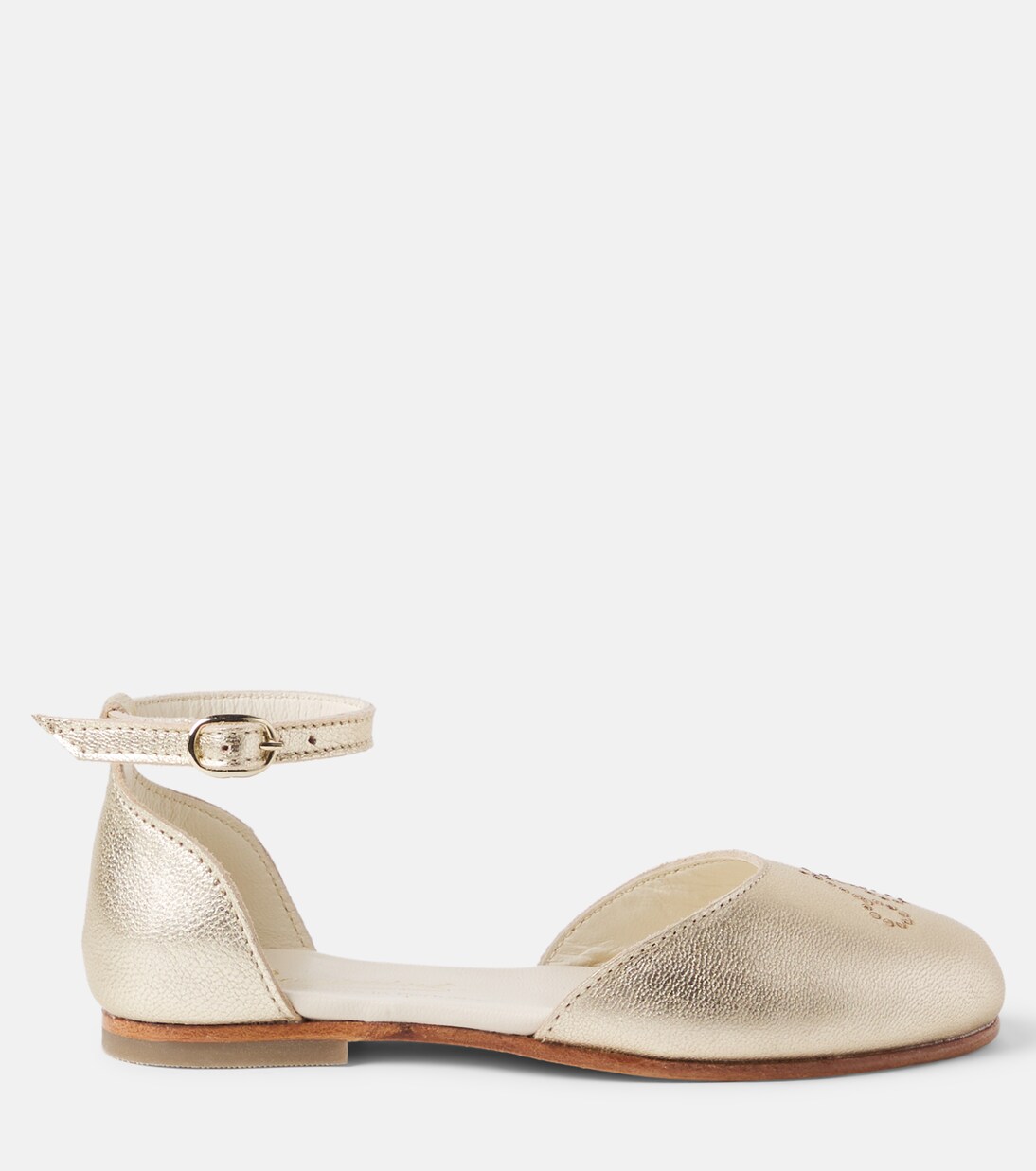 Ballerines Felyne en cuir métallisé  | Bonpoint