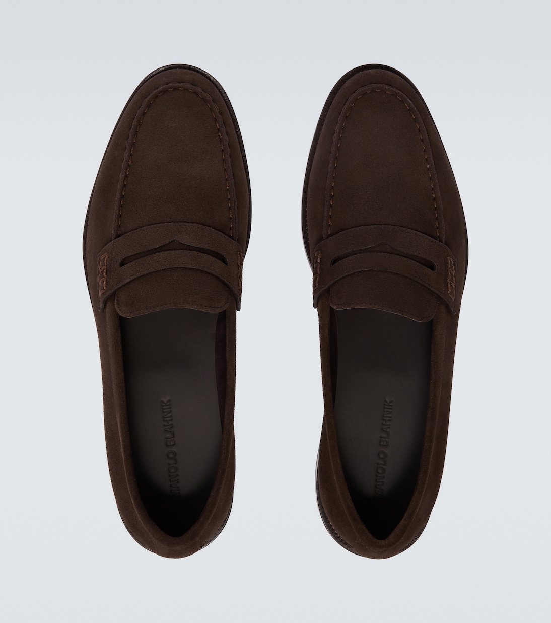 Loafers Perry aus Veloursleder | Manolo Blahnik