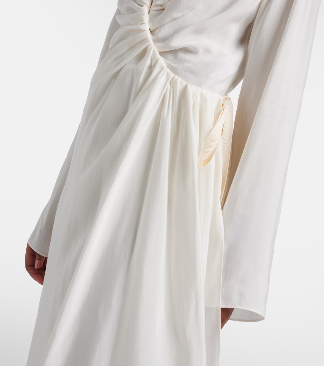 Draped midi dress | Maison Margiela