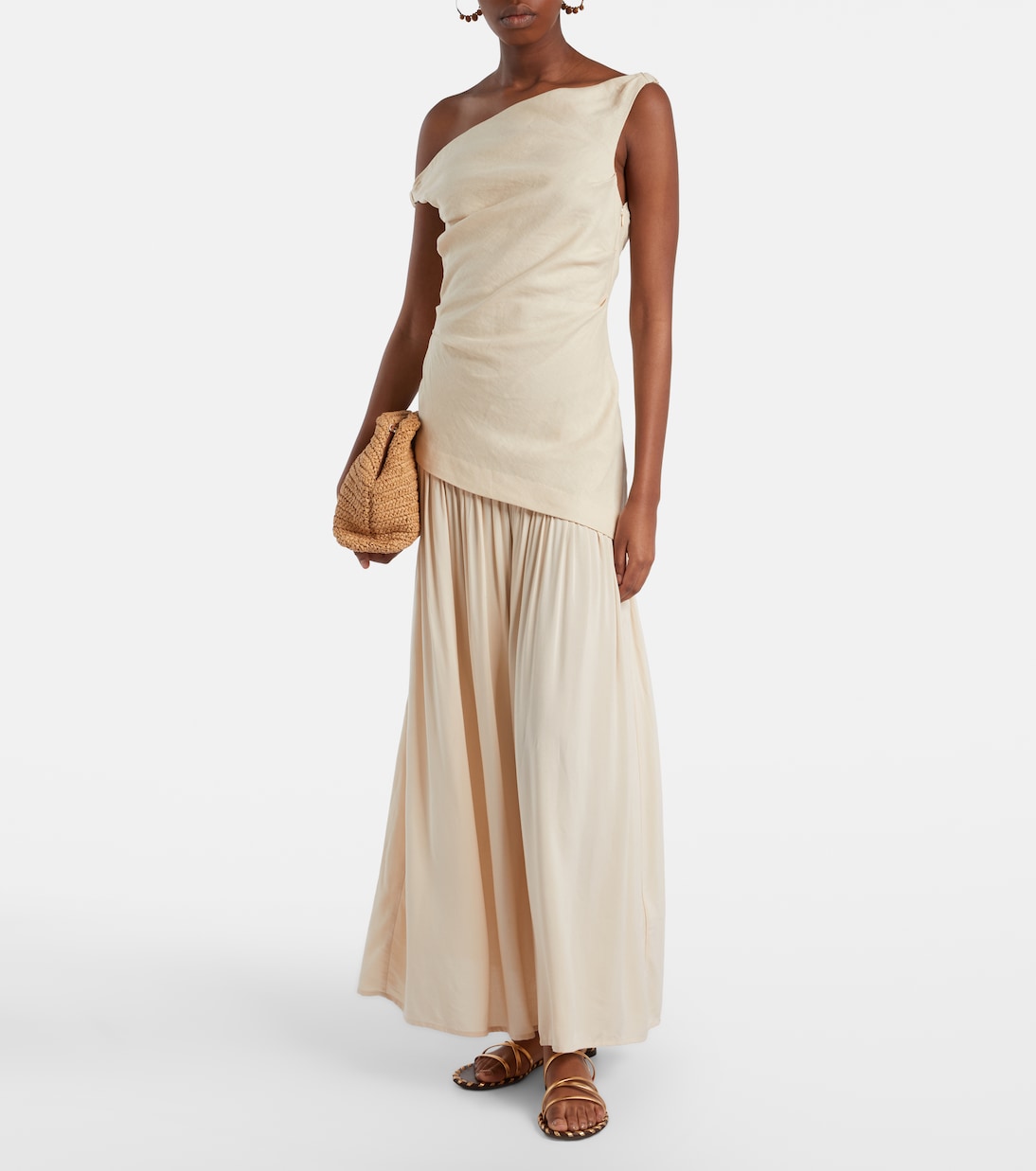 Sandali in pelle metallizzata | Gianvito Rossi