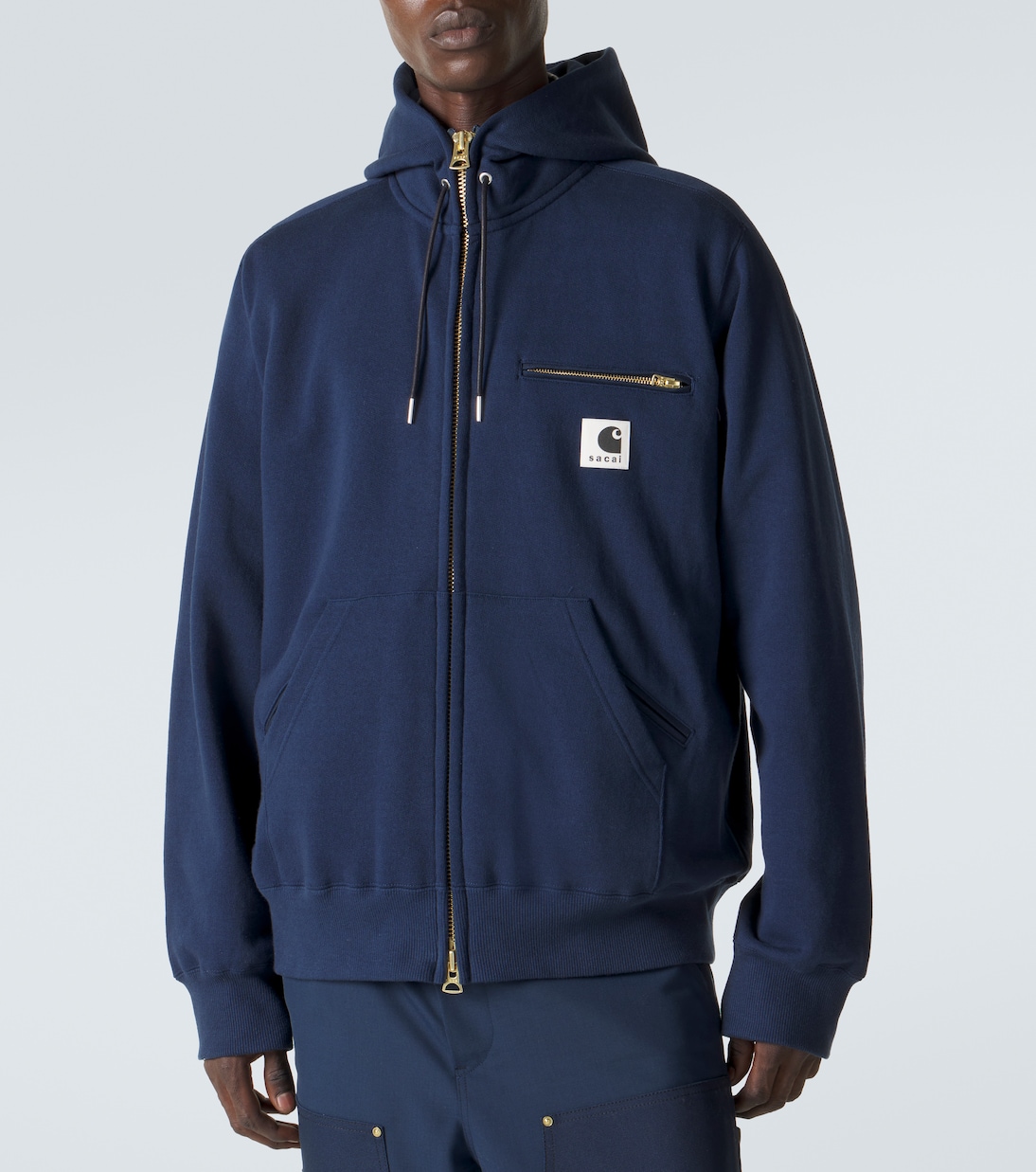 x Carhartt cotton jersey hoodie | Sacai
