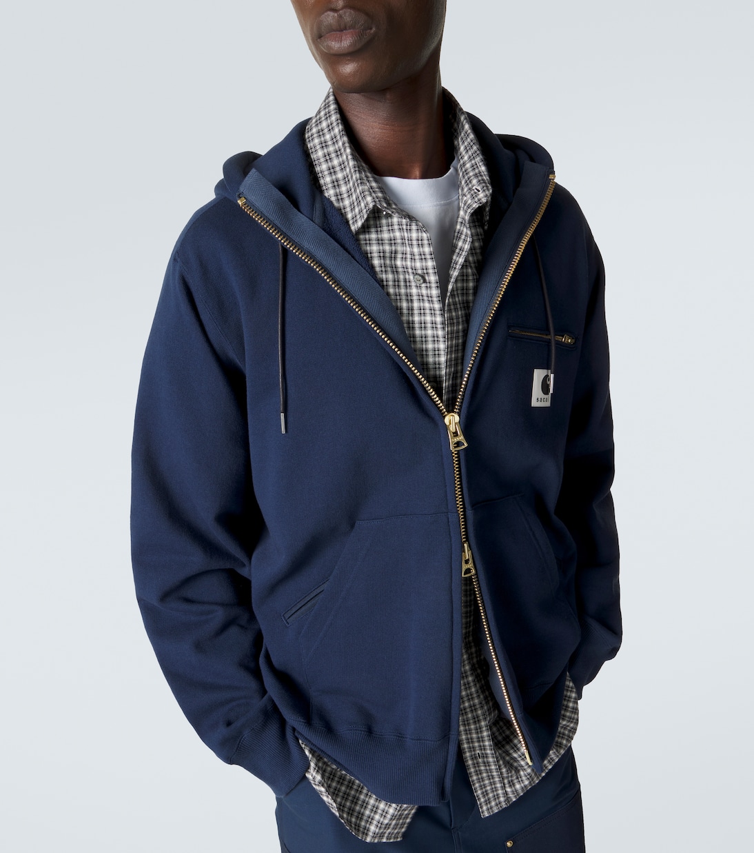 x Carhartt cotton jersey hoodie | Sacai