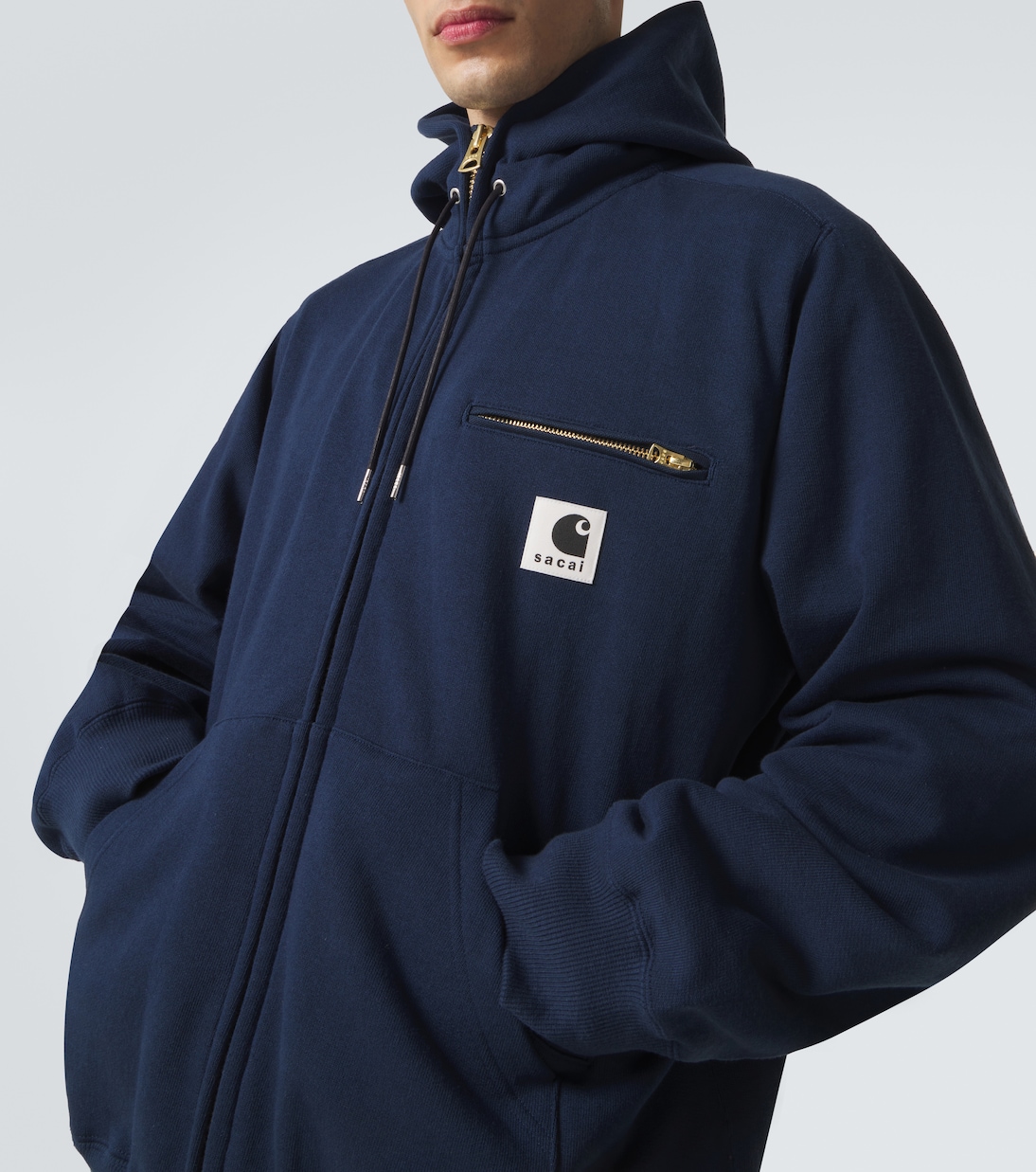 x Carhartt cotton jersey hoodie | Sacai