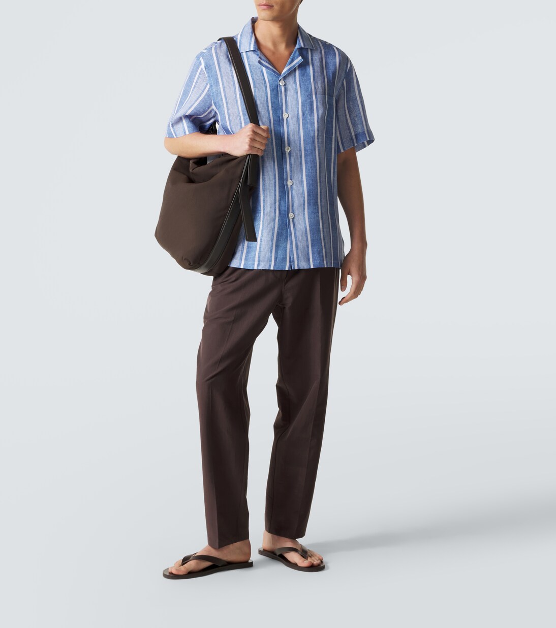 Solon leather thong sandals | Ancient Greek Sandals