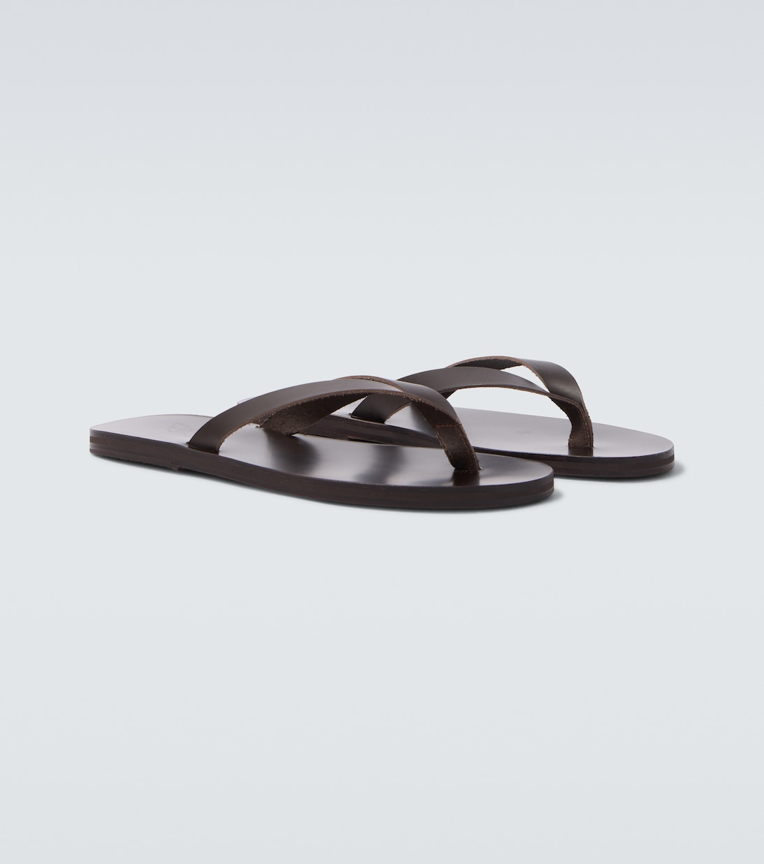 Solon leather thong sandals | Ancient Greek Sandals