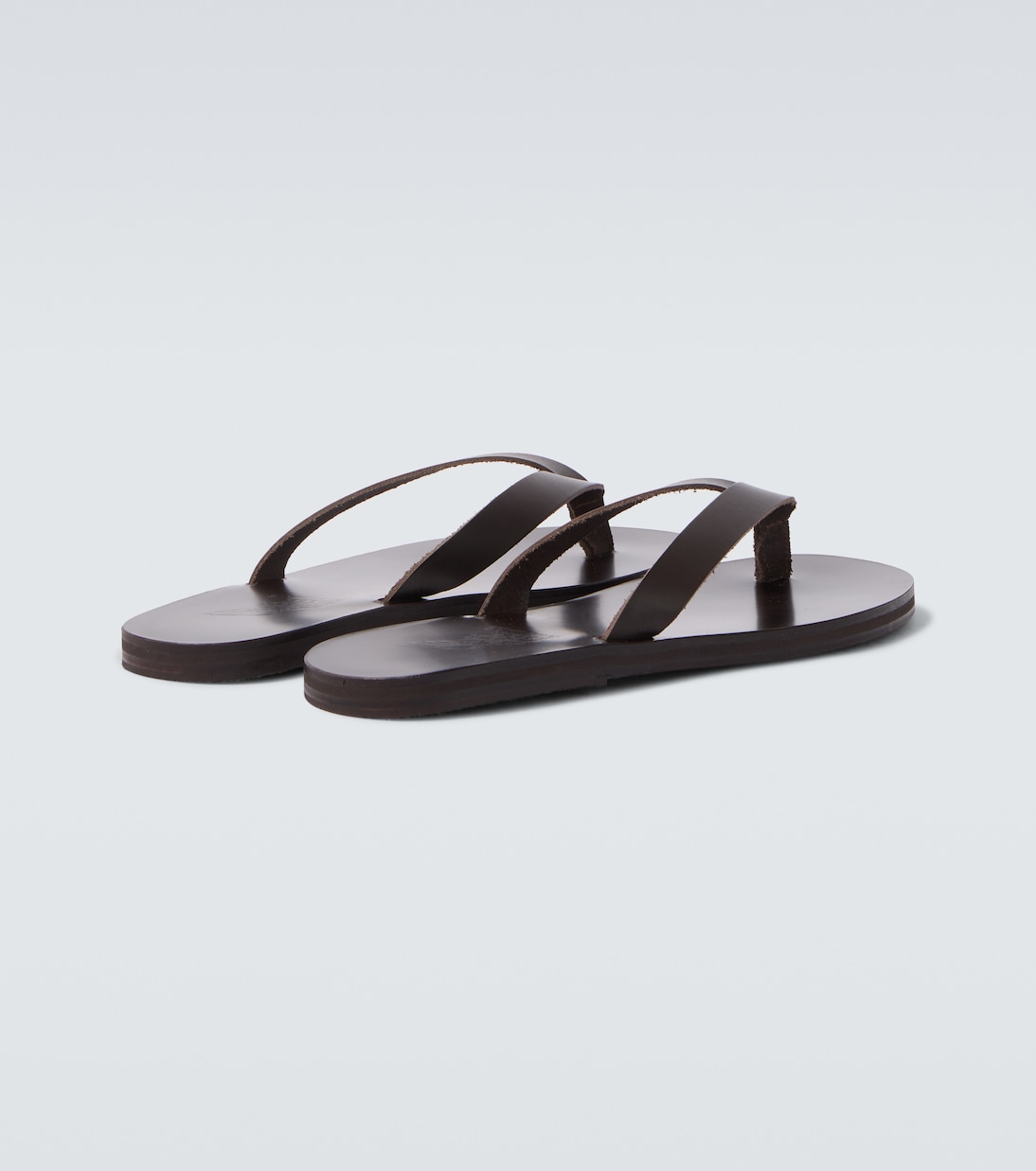 Solon leather thong sandals | Ancient Greek Sandals