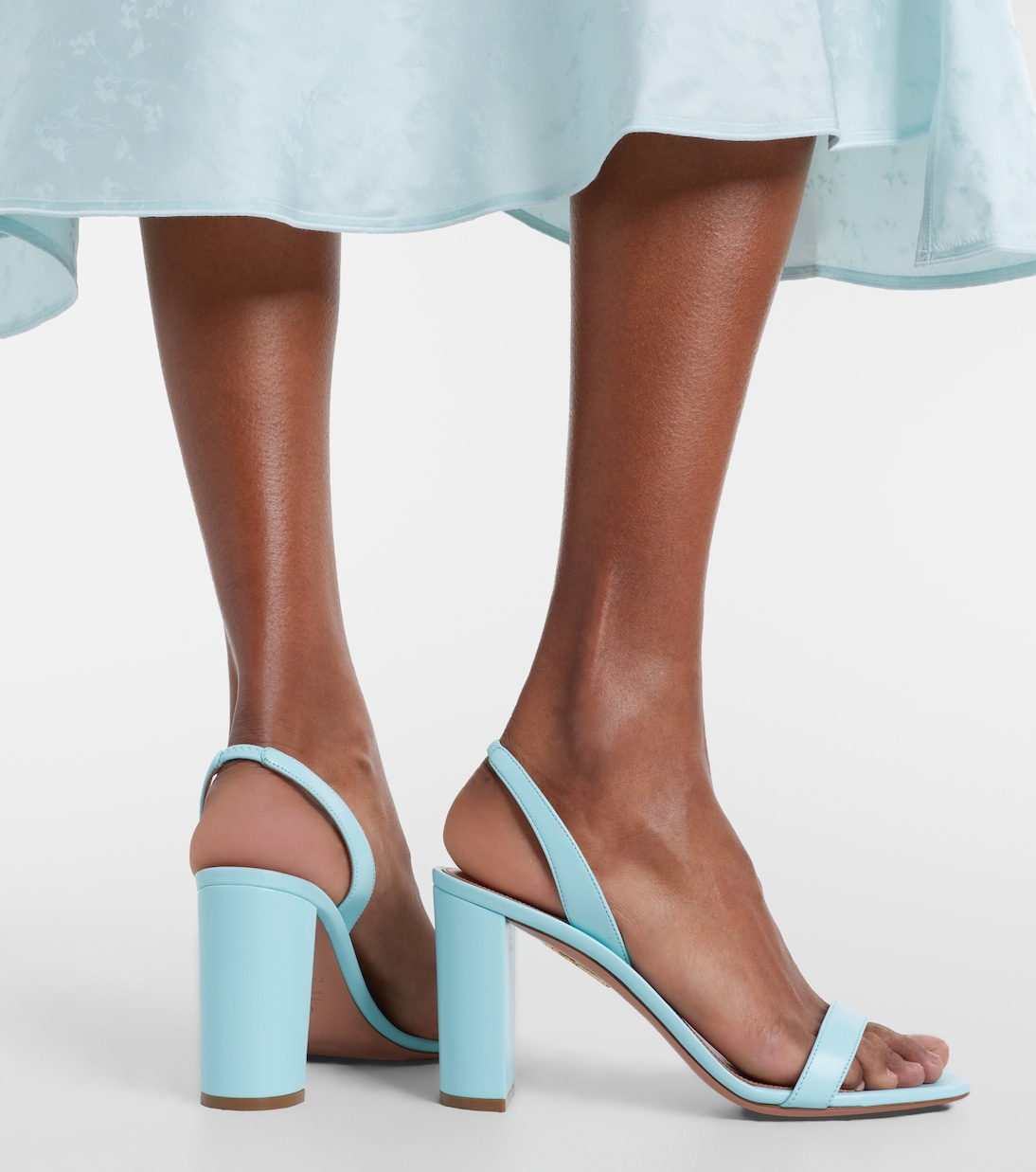 Leather slingback sandals | Aquazzura