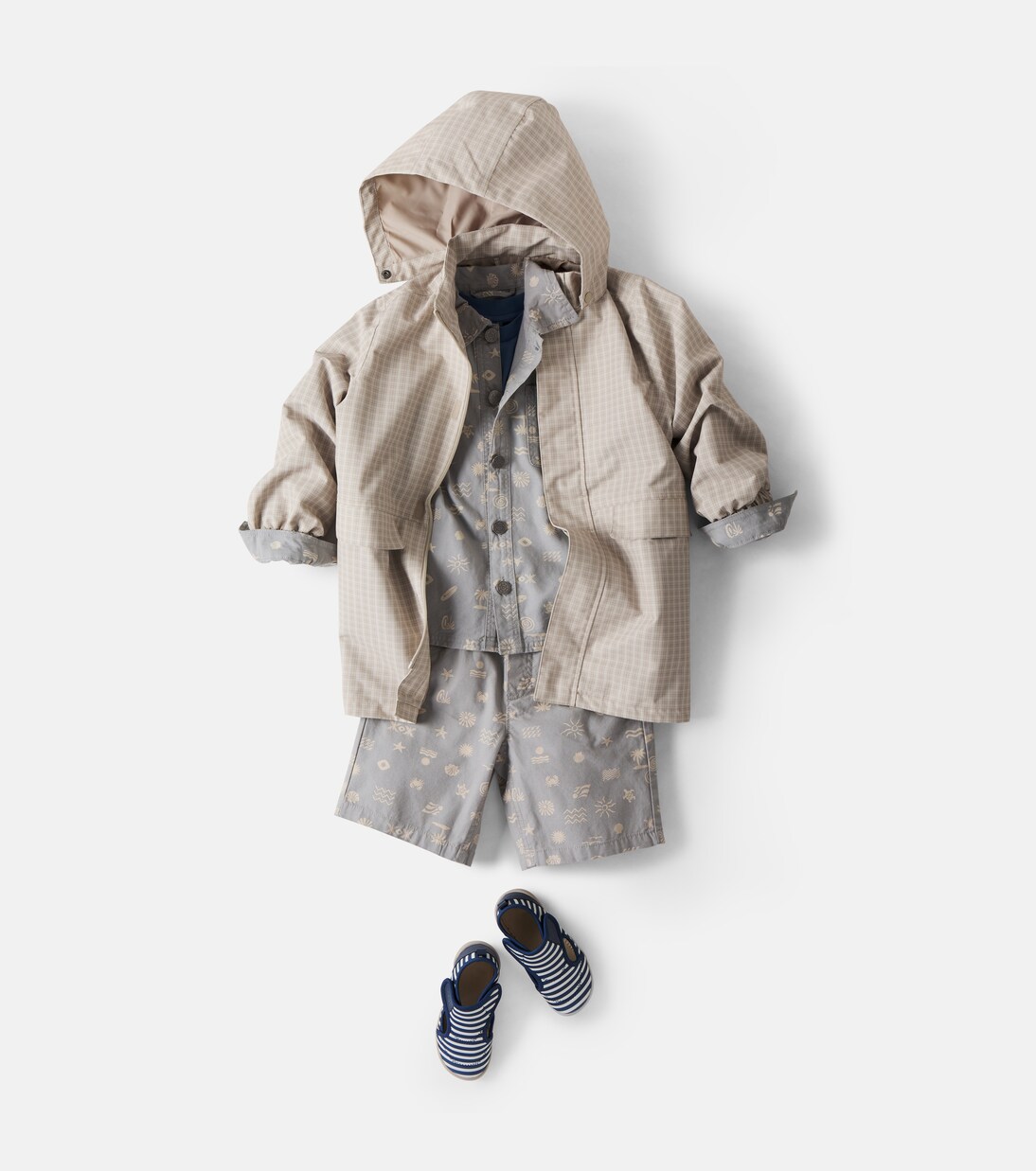 Parka Alke à carreaux | Wheat