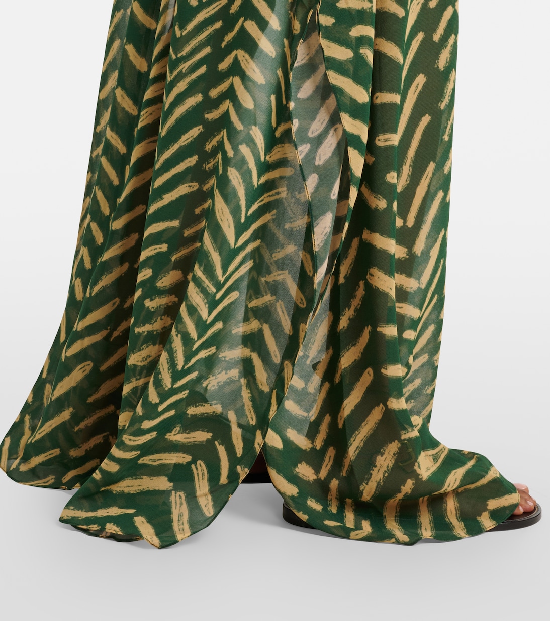 Caftano con stampa | Johanna Ortiz