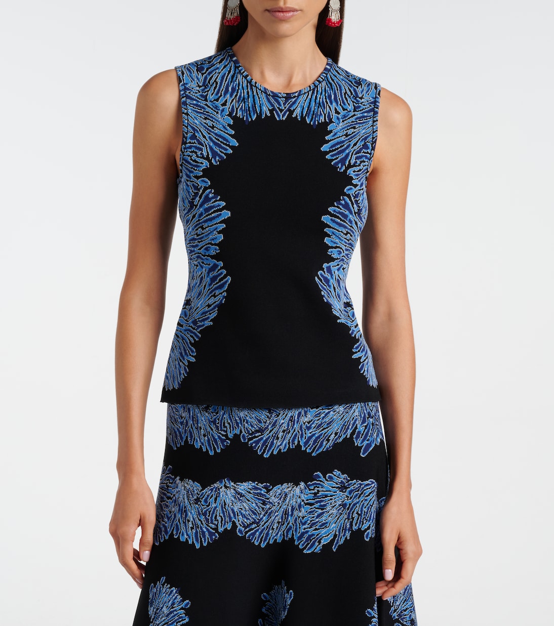 Top Aylin en maille jacquard | Ulla Johnson