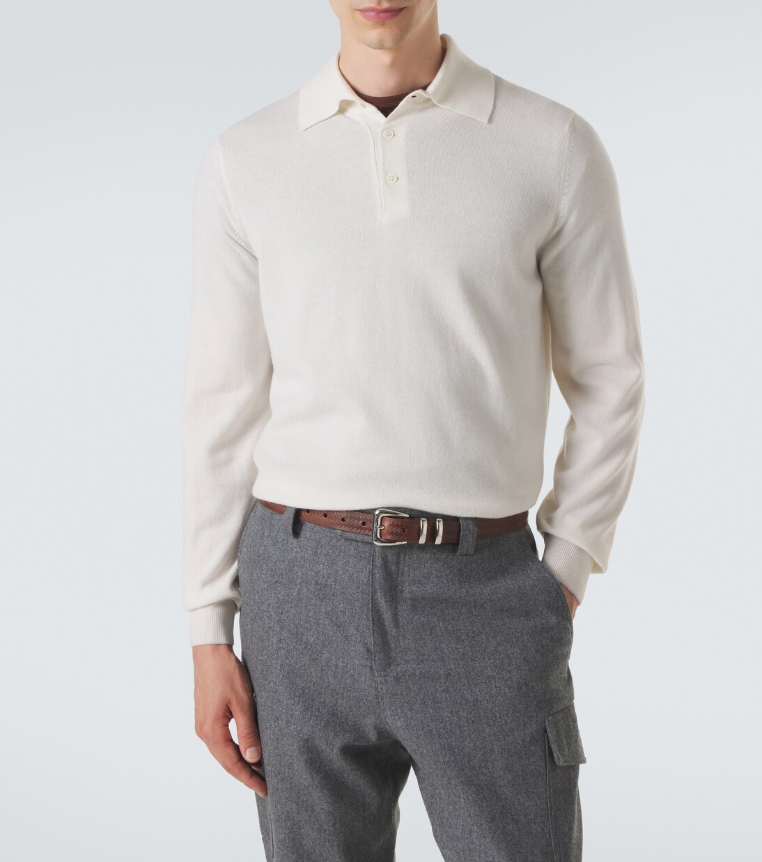 Jersey polo de cachemir | Brunello Cucinelli
