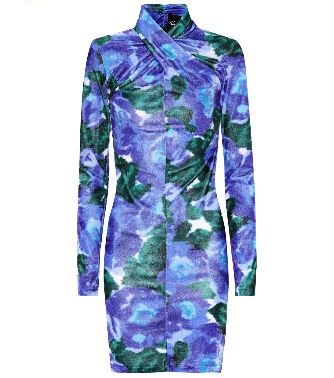 Robe imprimée en velours | Richard Quinn