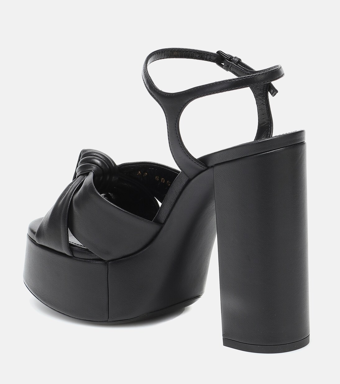 Sandalias con plataforma Bianca 125 de piel | Saint Laurent