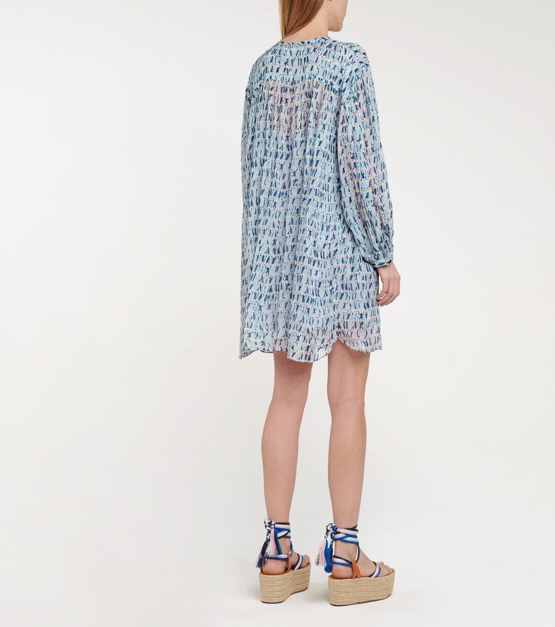 Vestido corto Silorion de chifón | Marant Etoile