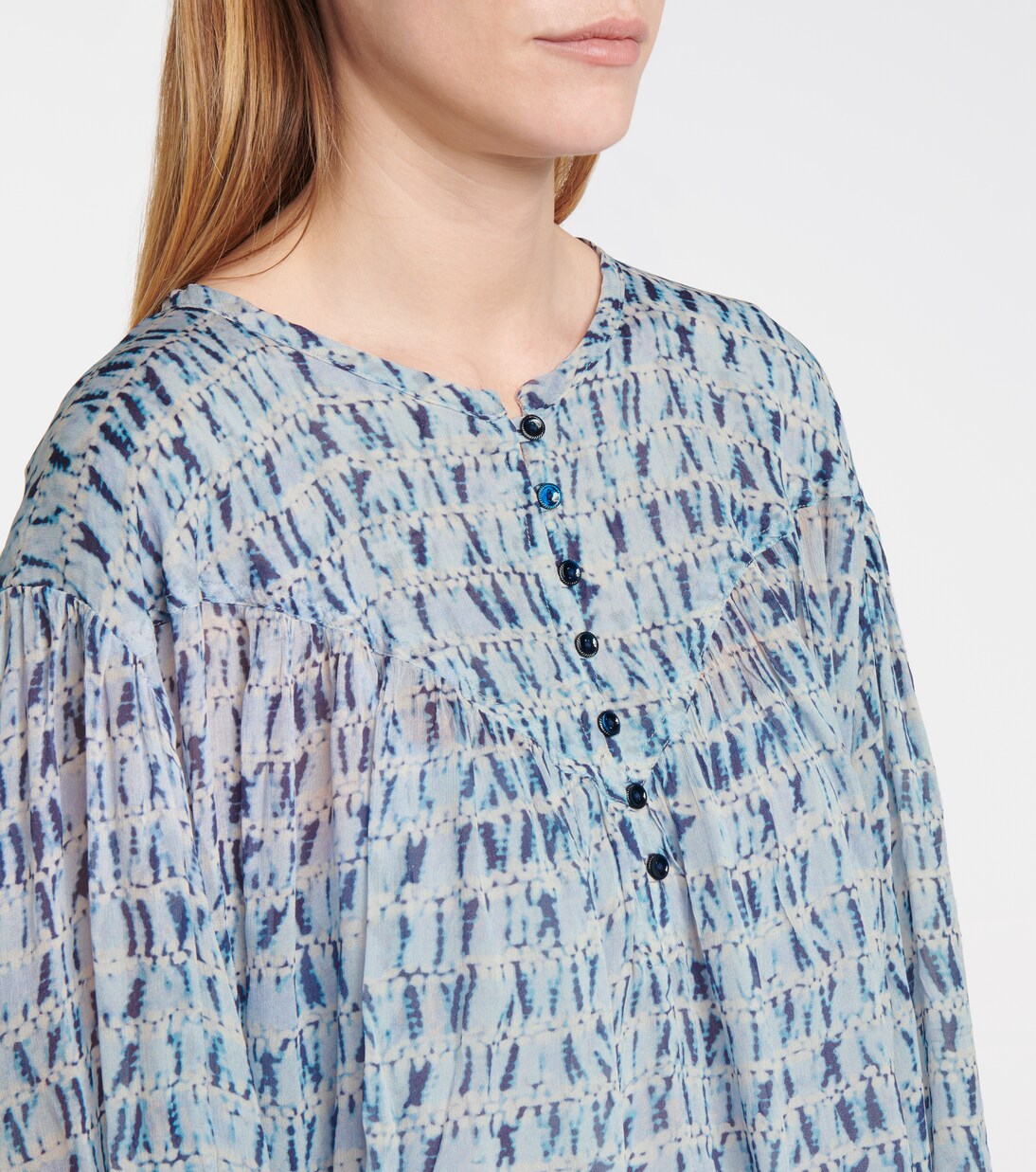 Vestido corto Silorion de chifón | Marant Etoile