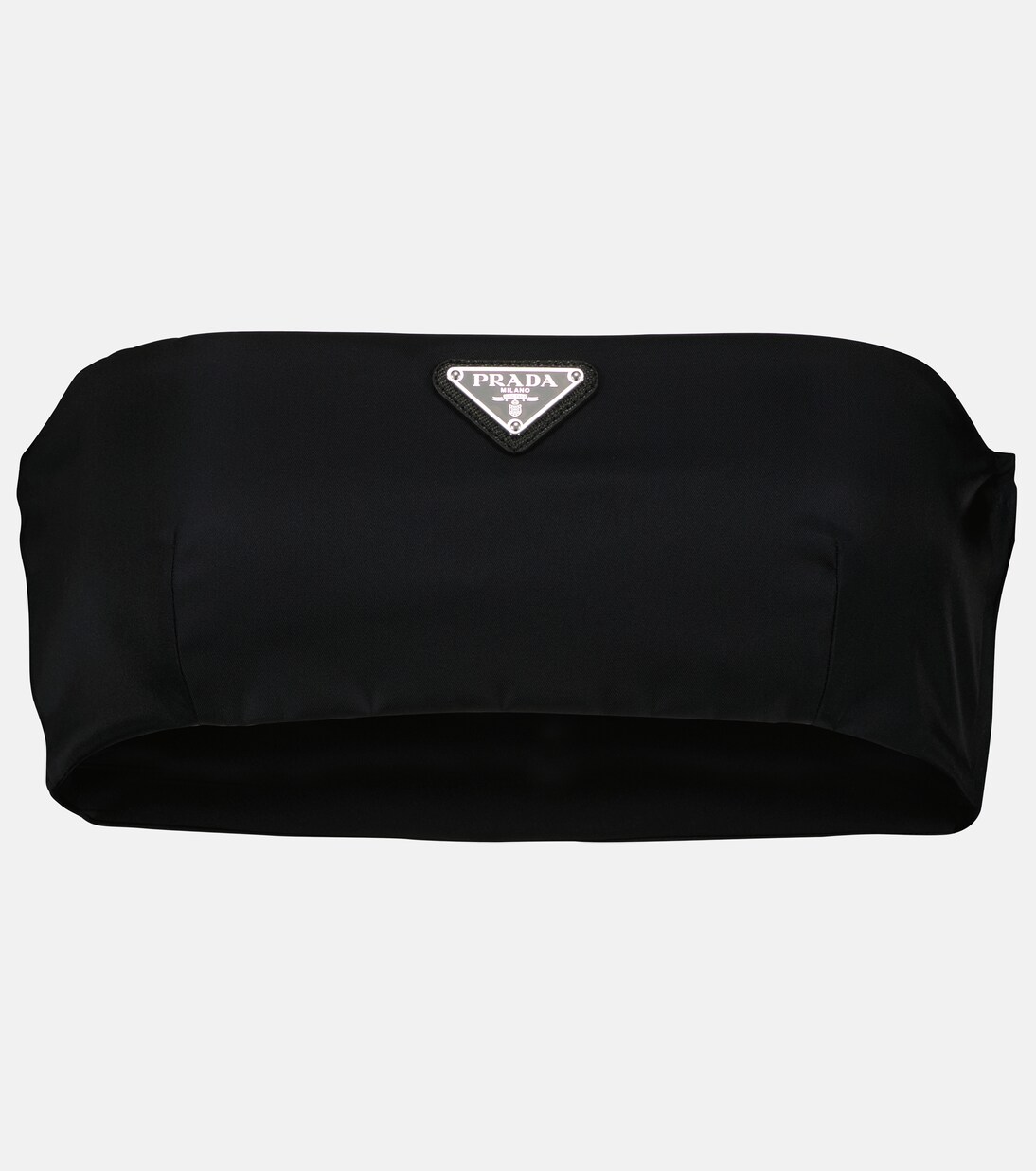 Logo Re-Nylon bandeau top | Prada