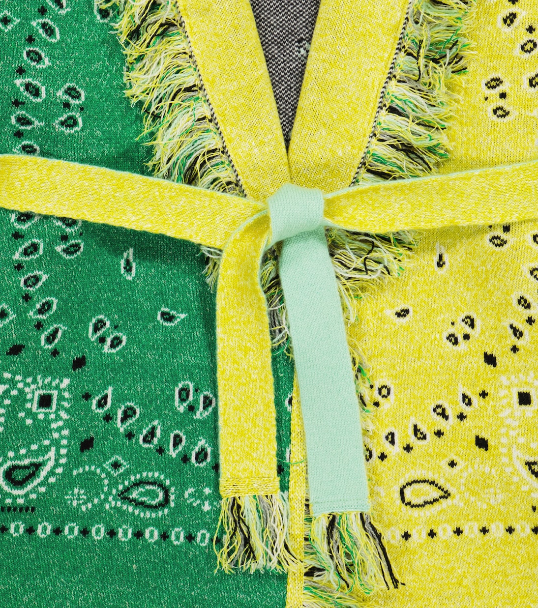 Cardigan Icon aus Kaschmir und Leinen | Alanui Kids