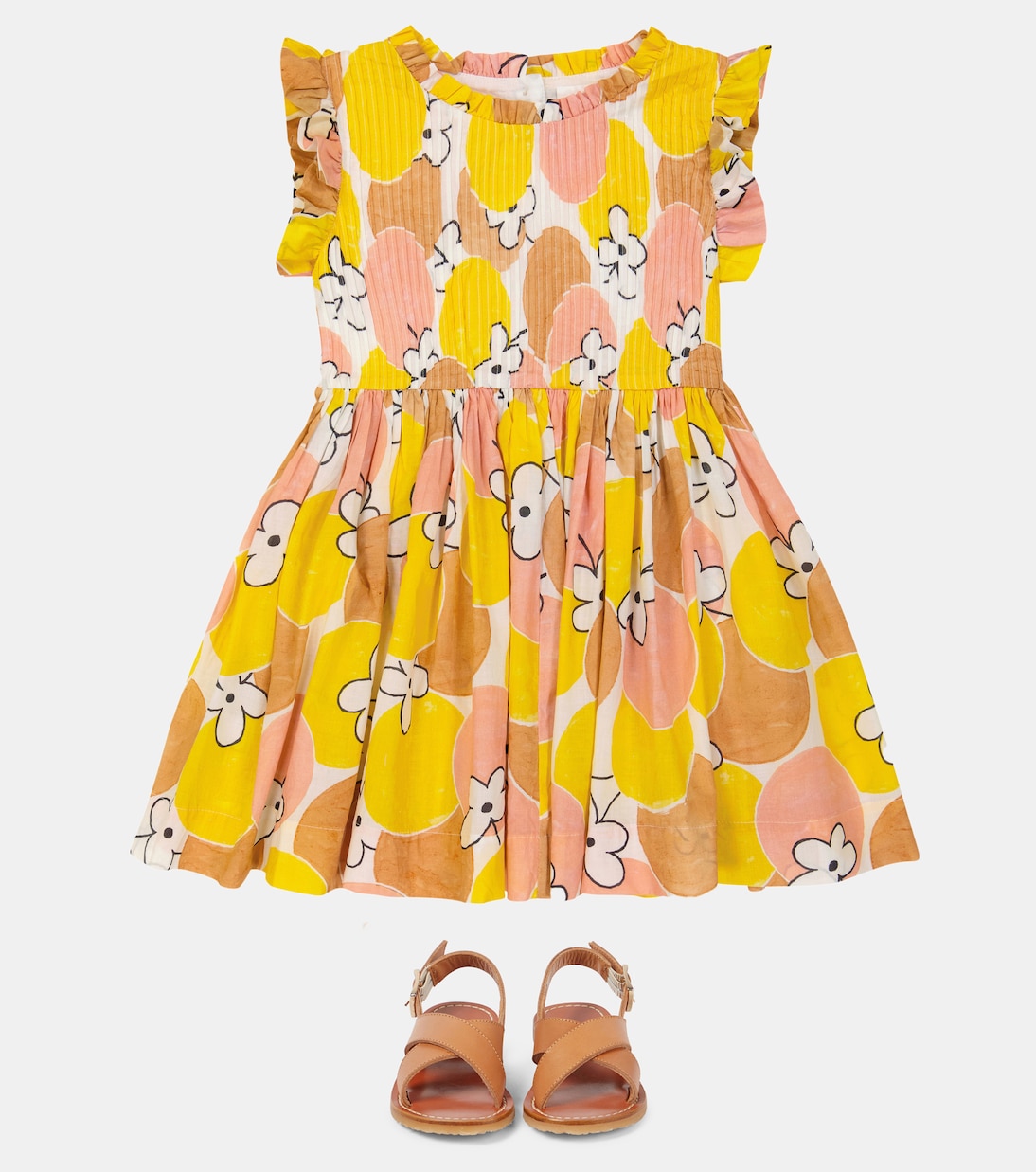 Robe Polly Bubble en coton à fleurs | Morley