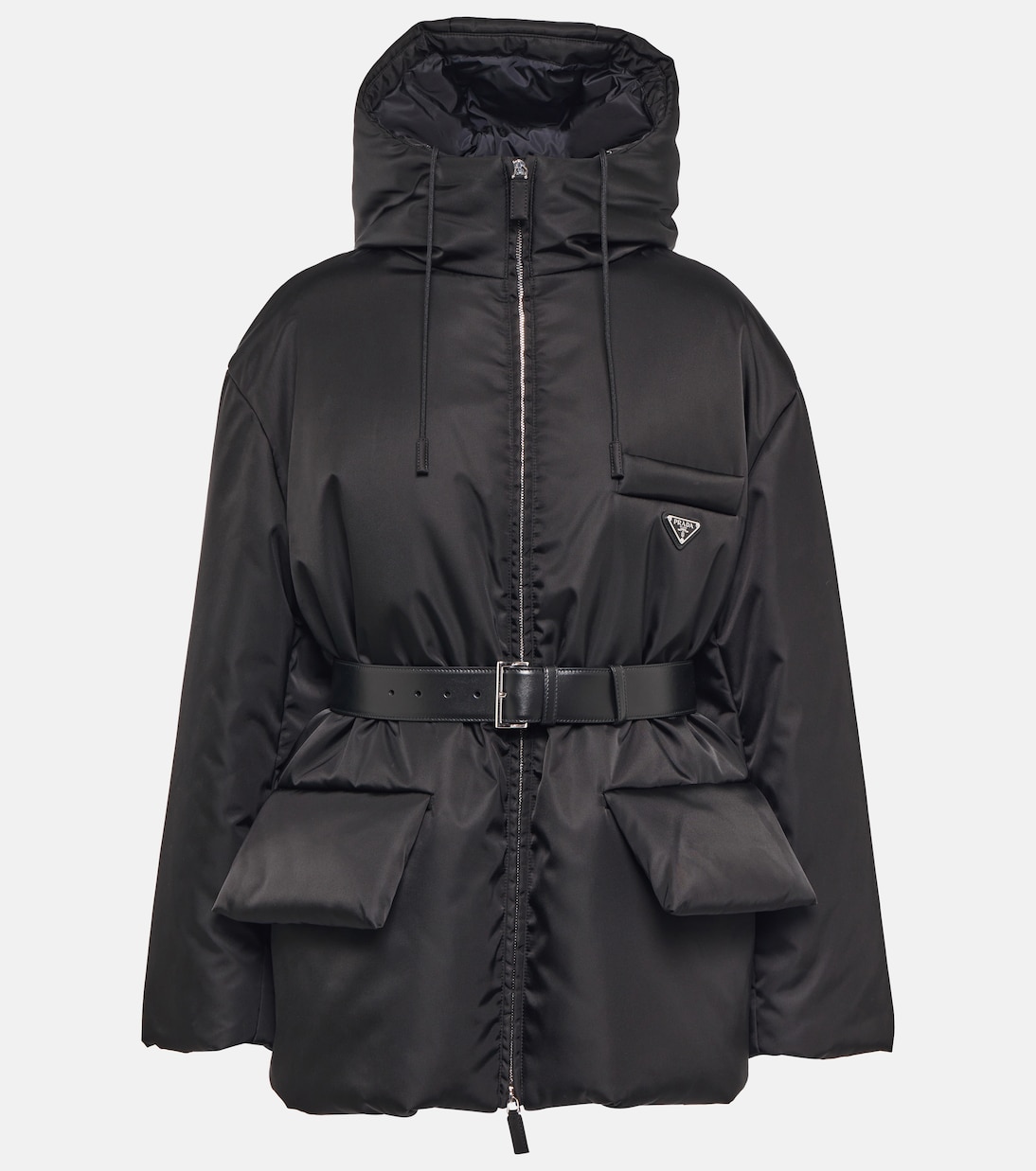 Re-Nylon gabardine down jacket | Prada