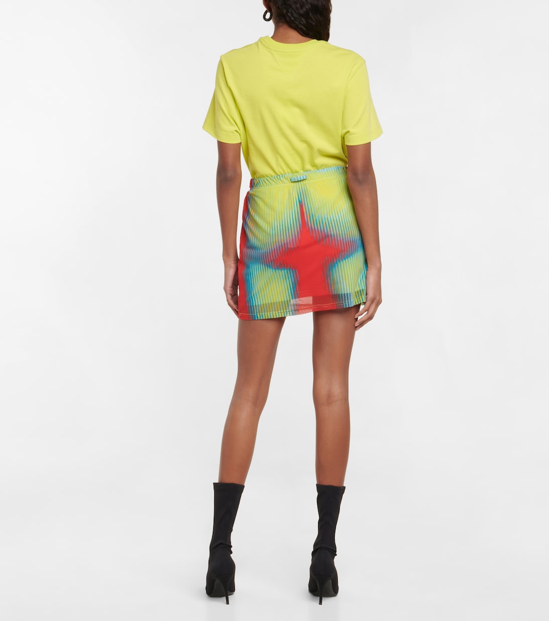 X Jean Paul Gaultier Bedruckter Minirock | Y/Project