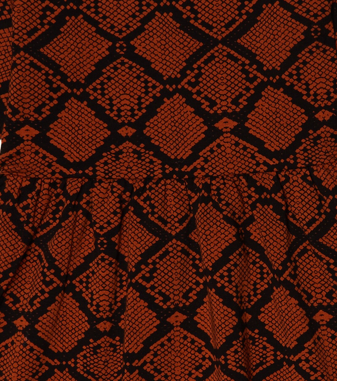 Snake-print dress | Mini Rodini