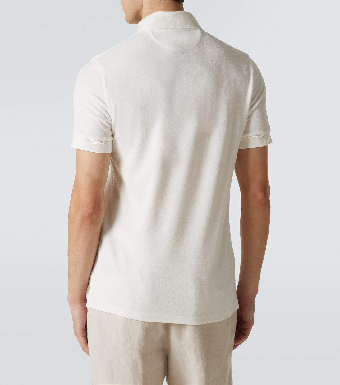 Polo de rizo de mezcla de algodón | Tom Ford