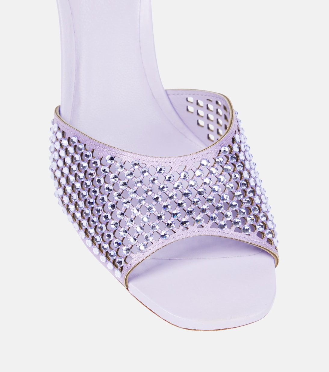 Pantoletten Ginger mit Kristallen | Rene Caovilla