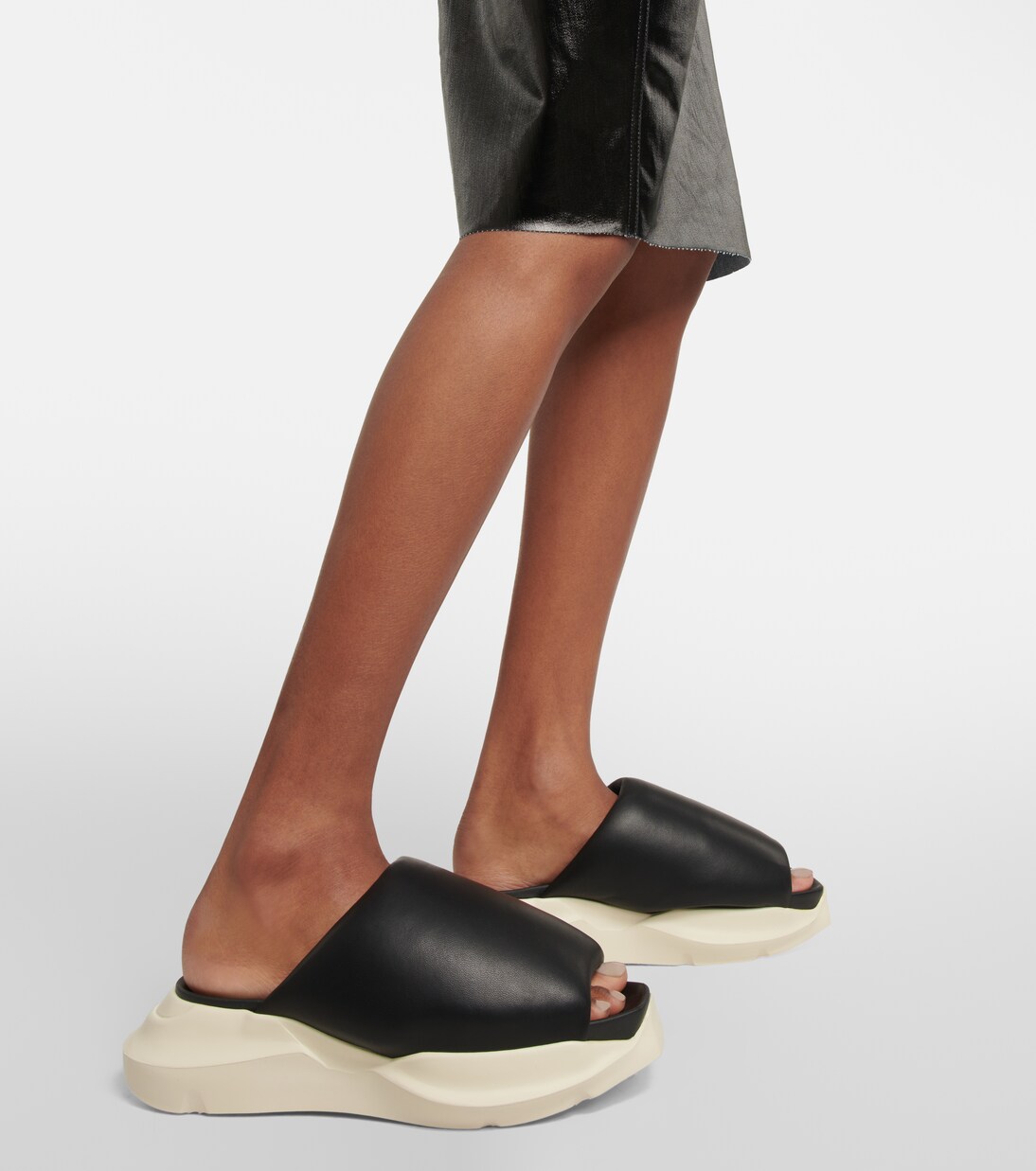 Leather slides | Rick Owens