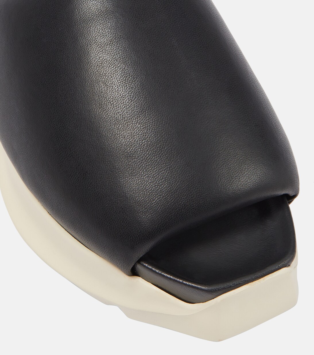 Leather slides | Rick Owens