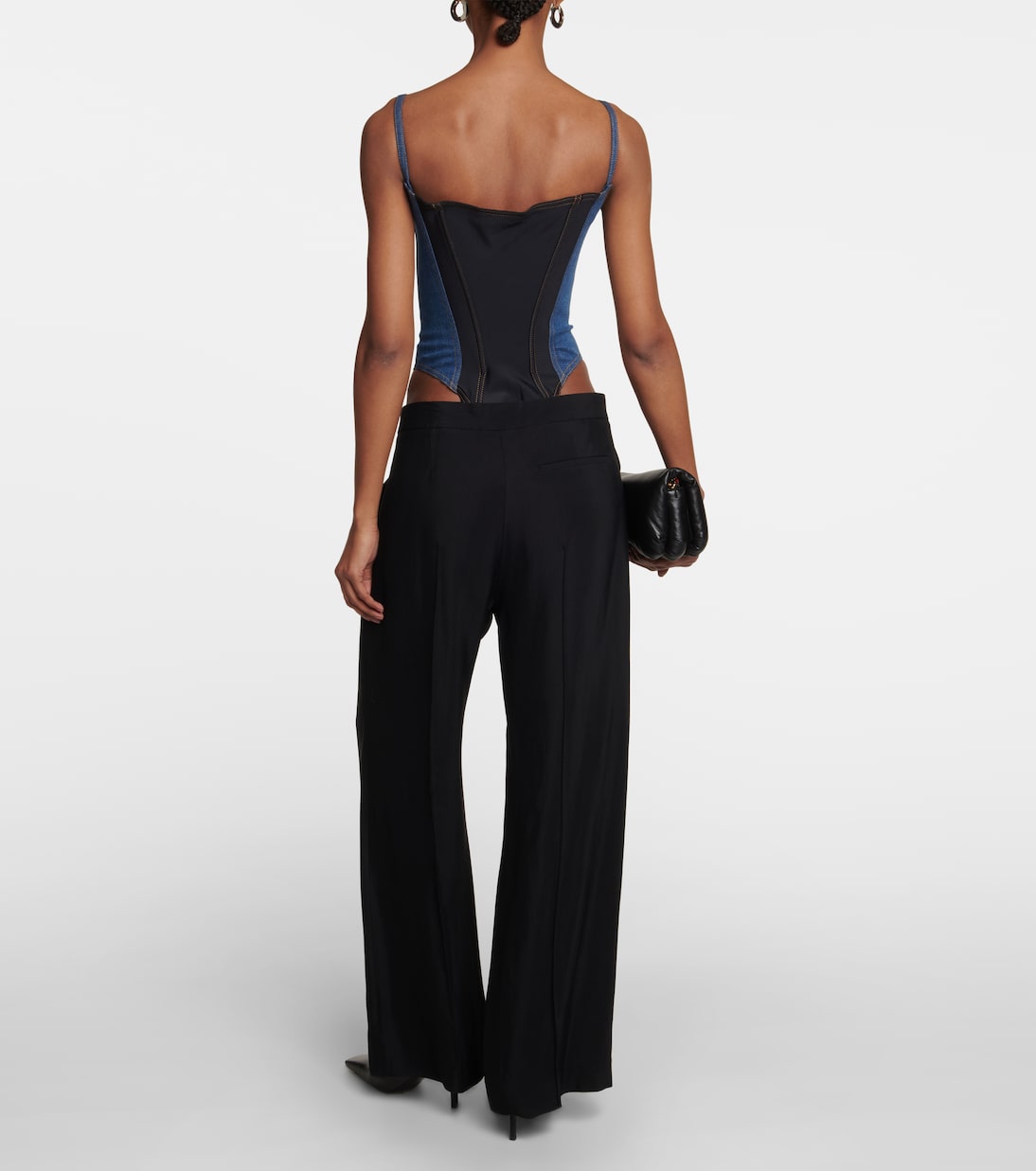 Body aus Denim | Mugler