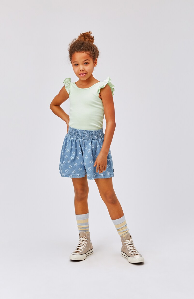 Alanis printed cotton shorts | Molo