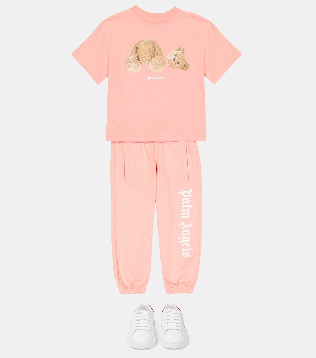 Printed cotton T-shirt | Palm Angels Kids