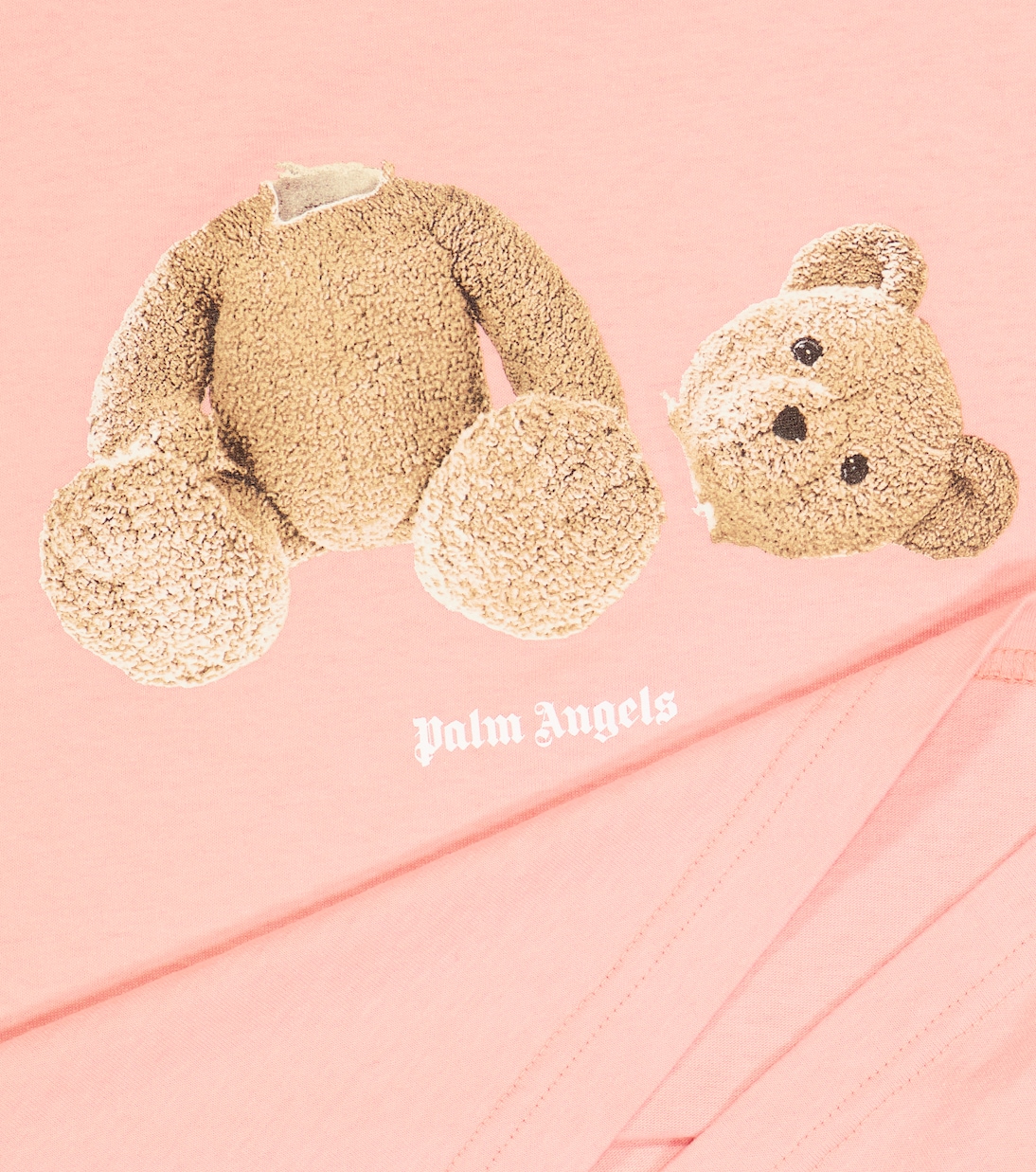 Printed cotton T-shirt | Palm Angels Kids